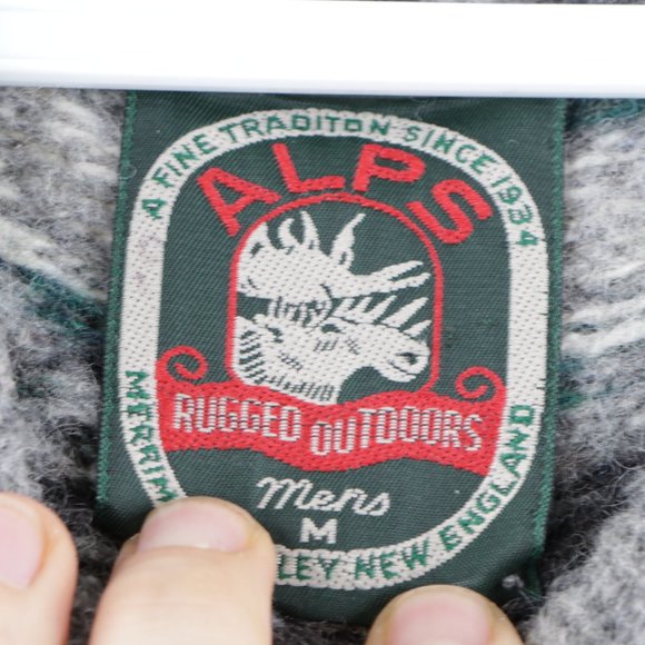 Vintage Streetwear Fair Isle Chunky Wool Sweater - Picture 5 of 10